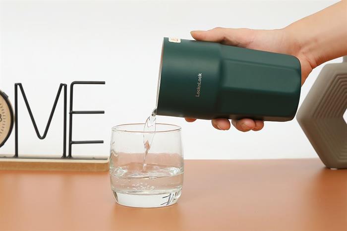 Bình giữ nhiệt inox 460 ml Vacuum Coffee Tumbler Lock&Lock LHC3329DGRN Màu Xanh lá đậm