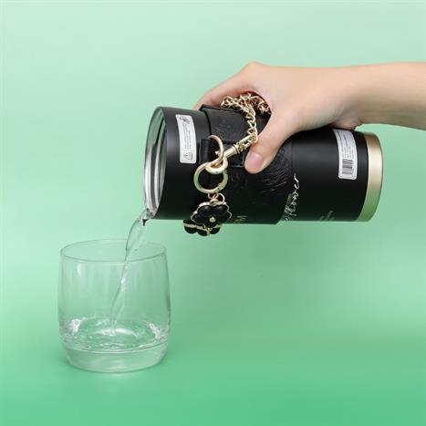 Ly giữ nhiệt inox 500 ml Hoa Sơn Trà GERM GE-23AW-B77 Màu Đen