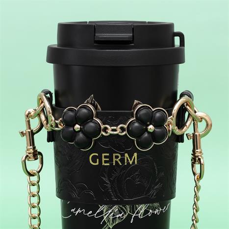 Ly giữ nhiệt inox 500 ml Hoa Sơn Trà GERM GE-23AW-B77 Màu Đen