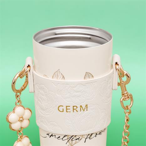 Ly giữ nhiệt inox 500 ml Hoa Sơn Trà GERM GE-23AW-B77 Màu Trắng