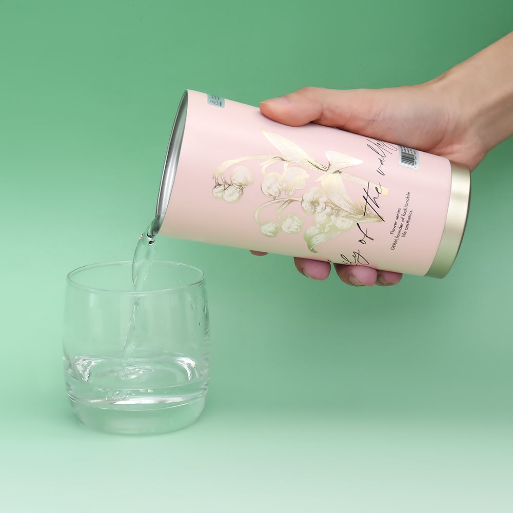 Ly giữ nhiệt inox 500 ml Hoa Huệ Thung Lũng GERM GE-23AW-B47 Màu Hồng