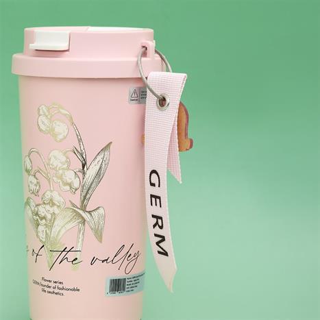 Ly giữ nhiệt inox 500 ml Hoa Huệ Thung Lũng GERM GE-23AW-B47 Màu Hồng