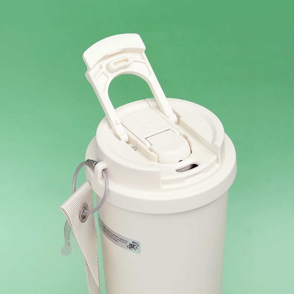 Ly giữ nhiệt inox 500 ml Hoa Huệ Thung Lũng GERM GE-23AW-B47 Màu Trắng