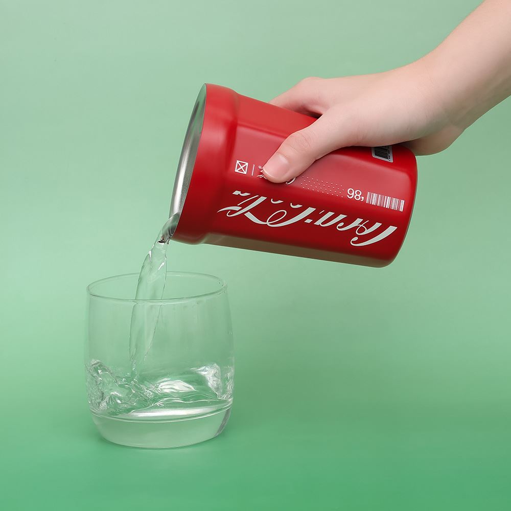 Ly giữ nhiệt inox 390 ml Kim Cương Coca Cola GERM GPS-2124VP-CCR Màu Đỏ