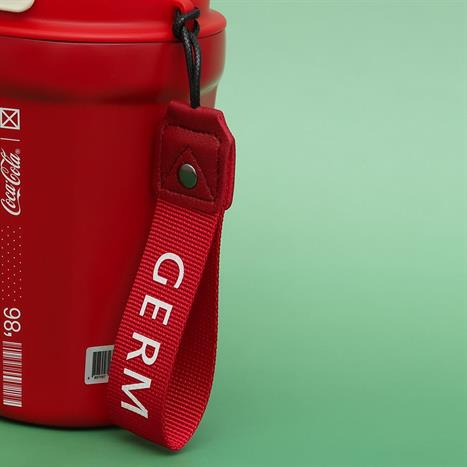 Ly giữ nhiệt inox 390 ml Kim Cương Coca Cola GERM GPS-2124VP-CCR Màu Đỏ