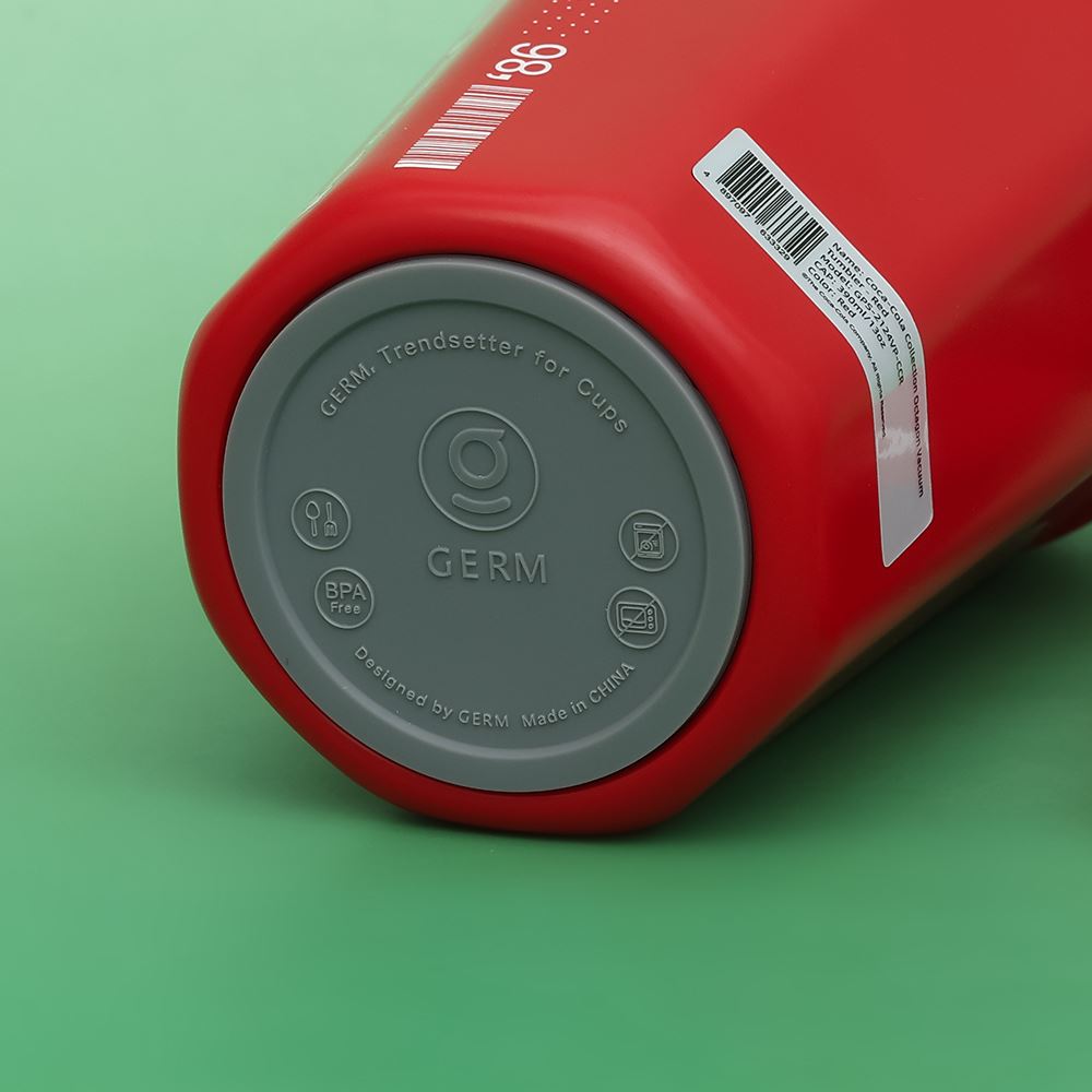 Ly giữ nhiệt inox 390 ml Kim Cương Coca Cola GERM GPS-2124VP-CCR Màu Đỏ
