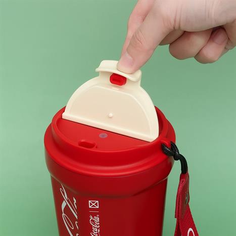 Ly giữ nhiệt inox 390 ml Kim Cương Coca Cola GERM GPS-2124VP-CCR Màu Đỏ