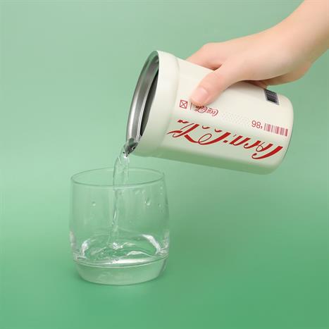 Ly giữ nhiệt inox 390 ml Kim Cương Coca Cola GERM GPS-2124VP-CCW Màu Trắng