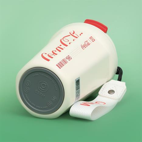 Ly giữ nhiệt inox 390 ml Kim Cương Coca Cola GERM GPS-2124VP-CCW Màu Trắng