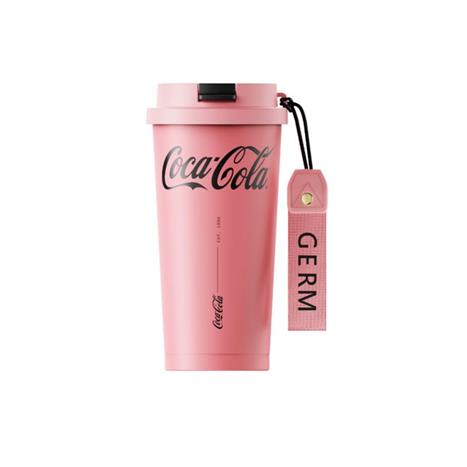 Ly giữ nhiệt inox 500 ml Shine Coca Cola GERM GE-CK23AW-B81 Màu Hồng