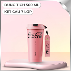 Ly giữ nhiệt inox 500 ml Shine Coca Cola GERM GE-CK23AW-B81