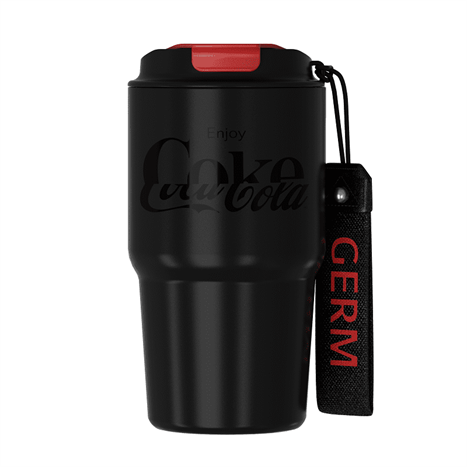Ly giữ nhiệt inox 590 ml Enjoy Coca Cola GERM GPS-2123VP-CCEB Màu Đen