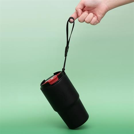 Ly giữ nhiệt inox 590 ml Enjoy Coca Cola GERM GPS-2123VP-CCEB Màu Đen