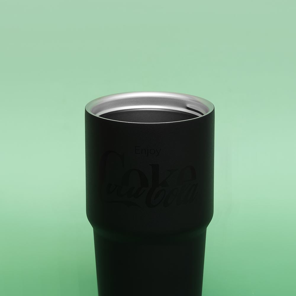 Ly giữ nhiệt inox 590 ml Enjoy Coca Cola GERM GPS-2123VP-CCEB Màu Đen