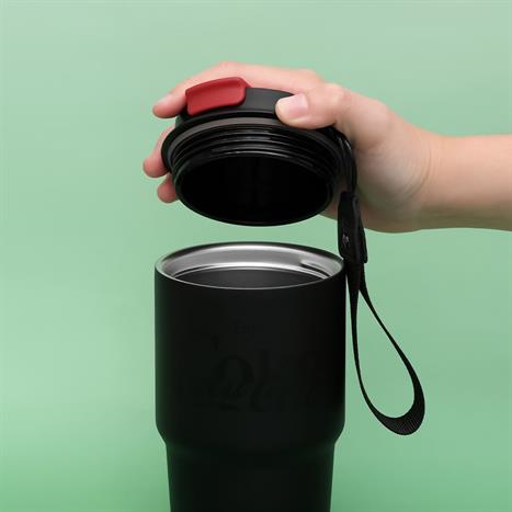 Ly giữ nhiệt inox 590 ml Enjoy Coca Cola GERM GPS-2123VP-CCEB Màu Đen