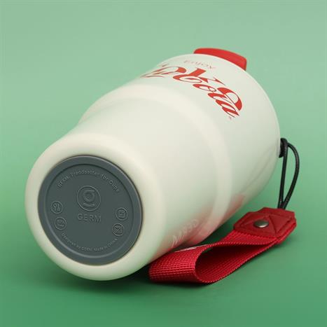 Ly giữ nhiệt 590 ml Enjoy Coca Cola GERM GPS-2123VP-CCEW Màu Trắng