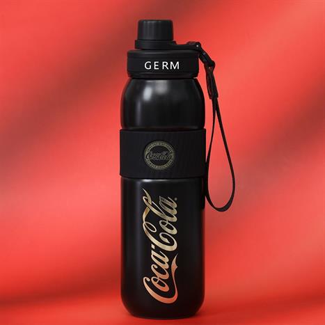 Ly giữ nhiệt inox 580 ml Thể Thao Coca Cola GERM GE-CK23AW-B37 Màu Đen