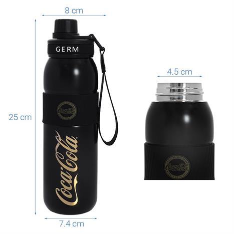 Ly giữ nhiệt inox 580 ml Thể Thao Coca Cola GERM GE-CK23AW-B37 Màu Đen