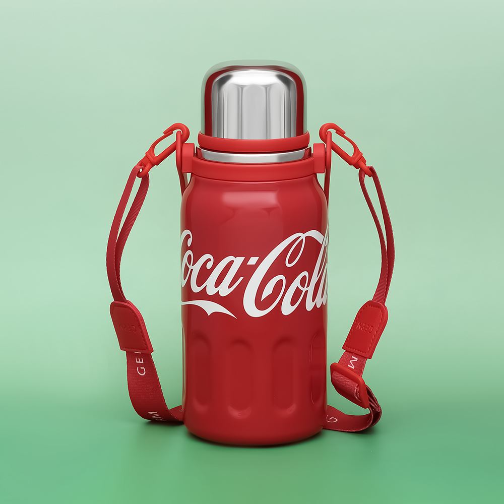 Ly giữ nhiệt inox 800 ml Max Coca Cola GERM GE-CK23AW-B35 Màu Đỏ