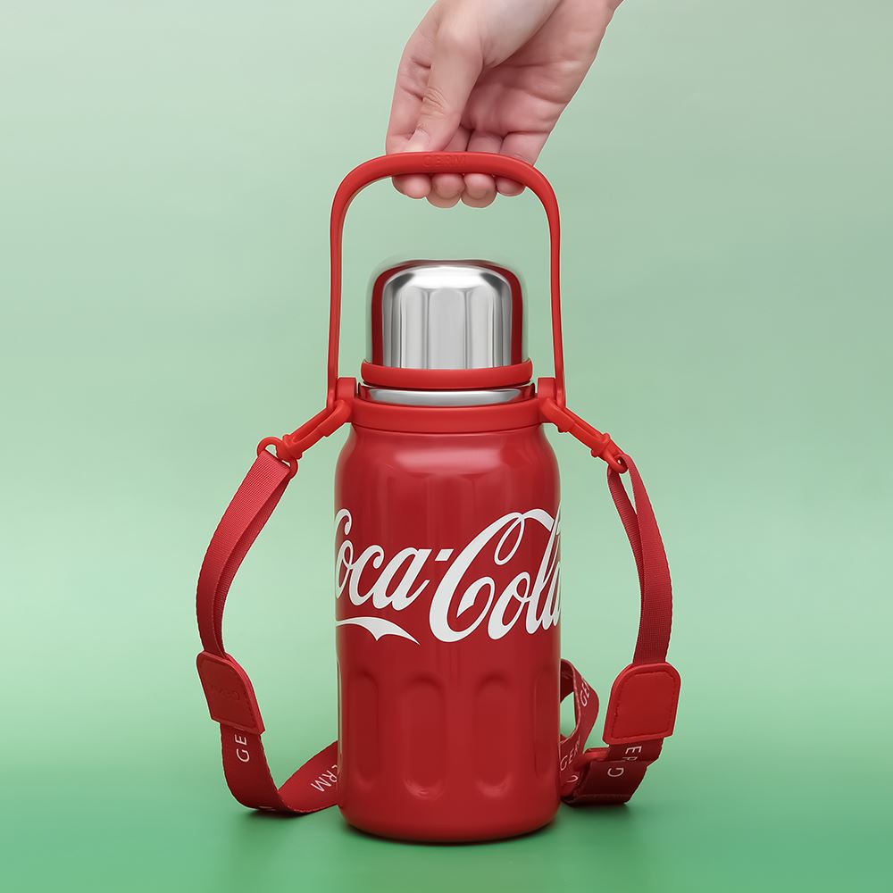 Ly giữ nhiệt inox 800 ml Max Coca Cola GERM GE-CK23AW-B35 Màu Đỏ