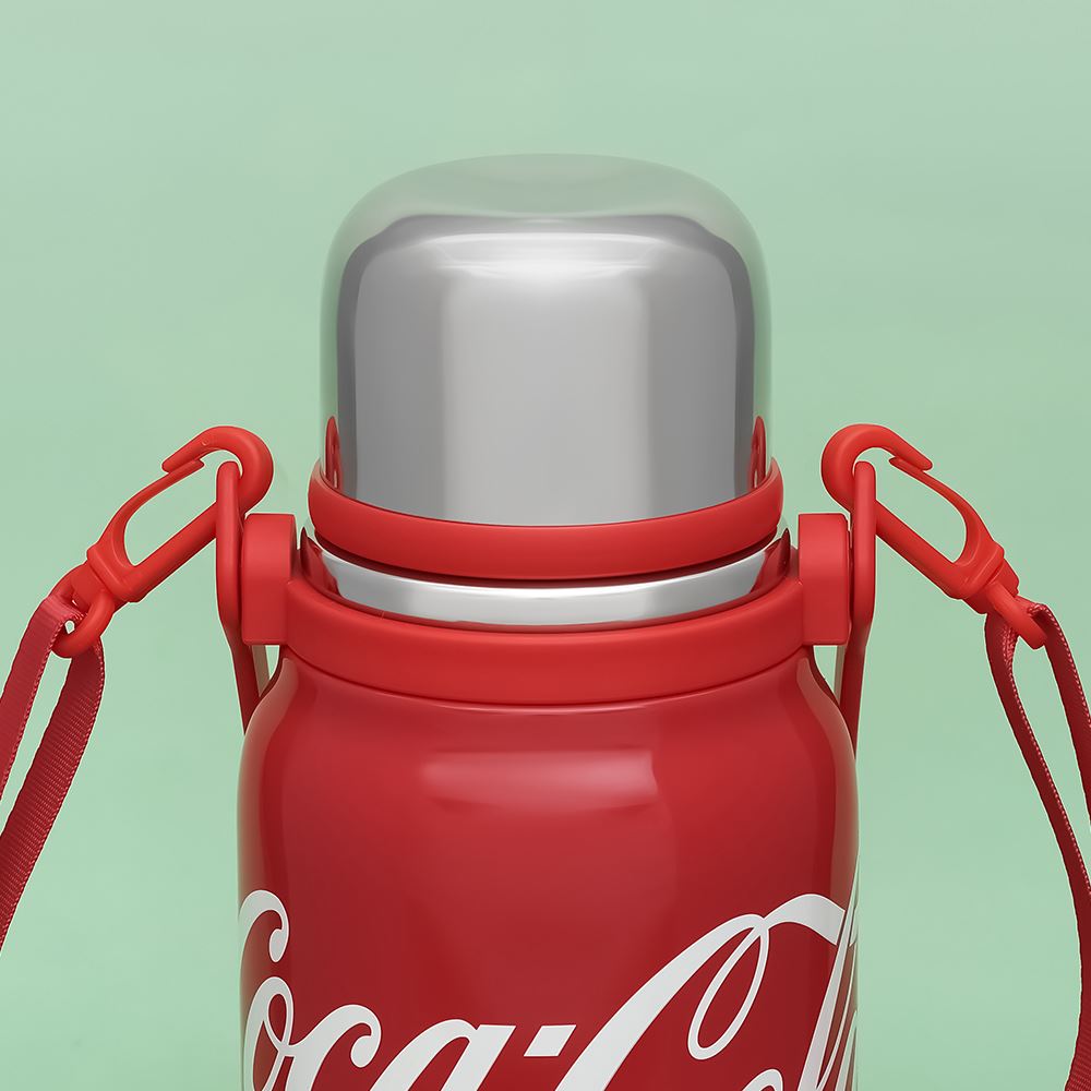 Ly giữ nhiệt inox 800 ml Max Coca Cola GERM GE-CK23AW-B35 Màu Đỏ