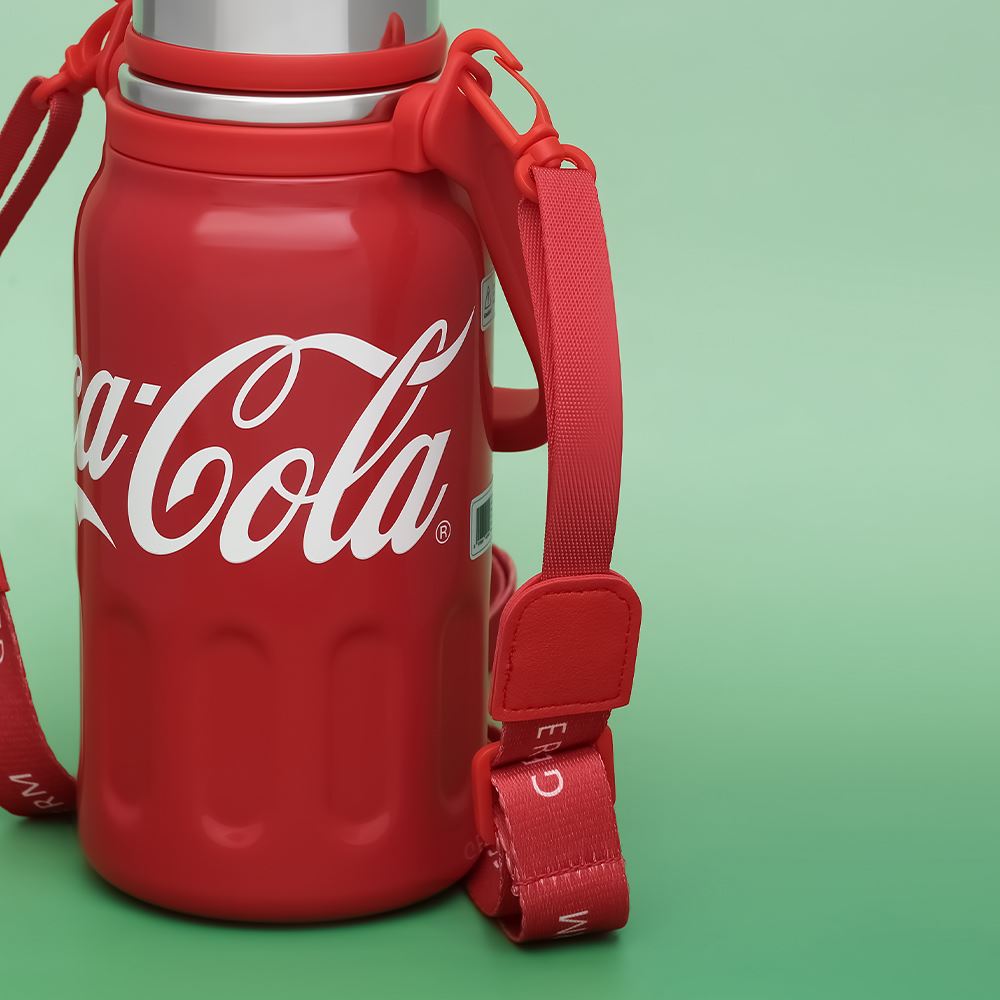 Ly giữ nhiệt inox 800 ml Max Coca Cola GERM GE-CK23AW-B35 Màu Đỏ