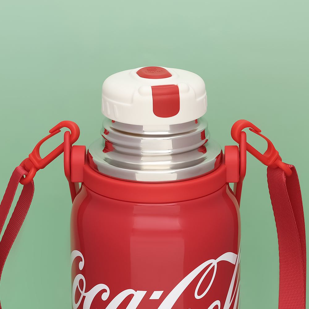 Ly giữ nhiệt inox 800 ml Max Coca Cola GERM GE-CK23AW-B35 Màu Đỏ