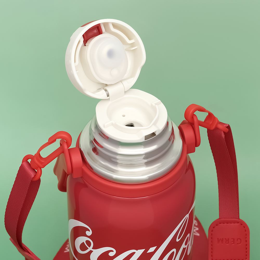 Ly giữ nhiệt inox 800 ml Max Coca Cola GERM GE-CK23AW-B35 Màu Đỏ