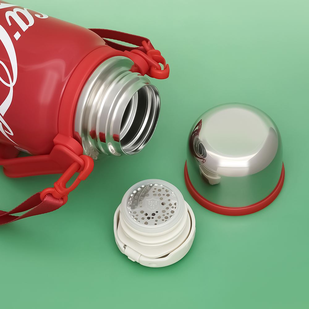 Ly giữ nhiệt inox 800 ml Max Coca Cola GERM GE-CK23AW-B35 Màu Đỏ