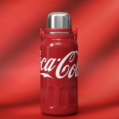 Ly giữ nhiệt inox 1200 ml Max Coca Cola GERM GE-CK23AW-B36 Màu Đỏ