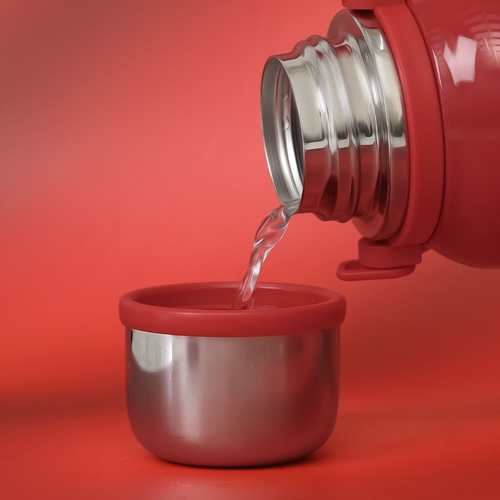 Ly giữ nhiệt inox 1200 ml Max Coca Cola GERM GE-CK23AW-B36 Màu Đỏ