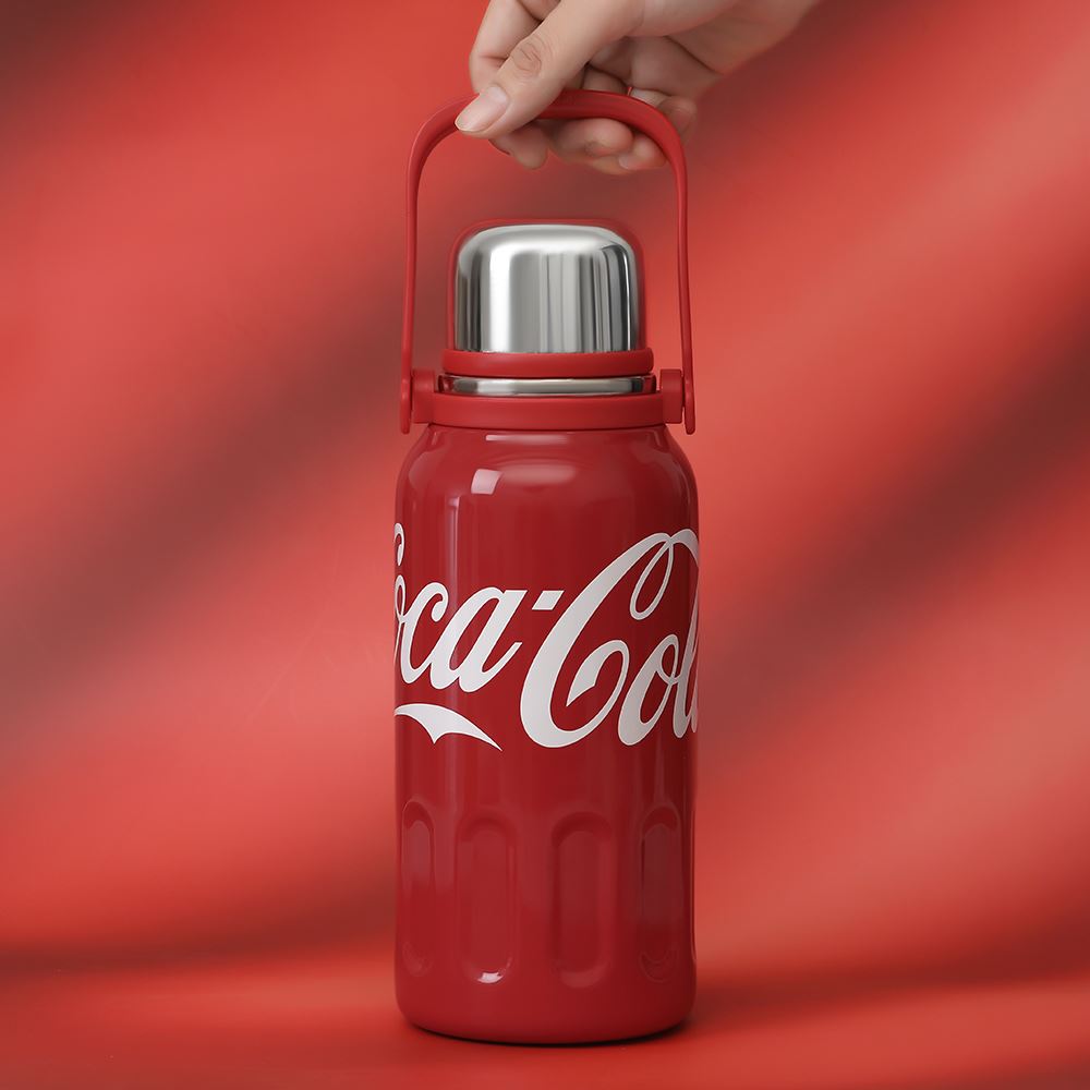 Ly giữ nhiệt inox 1200 ml Max Coca Cola GERM GE-CK23AW-B36 Màu Đỏ