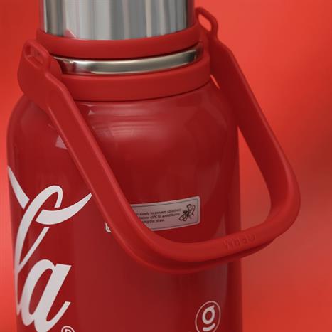 Ly giữ nhiệt inox 1200 ml Max Coca Cola GERM GE-CK23AW-B36 Màu Đỏ