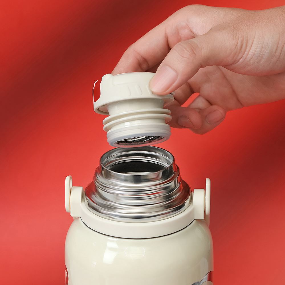 Ly giữ nhiệt inox 1200 ml Max Coca Cola GERM GE-CK23AW-B36 Màu Trắng