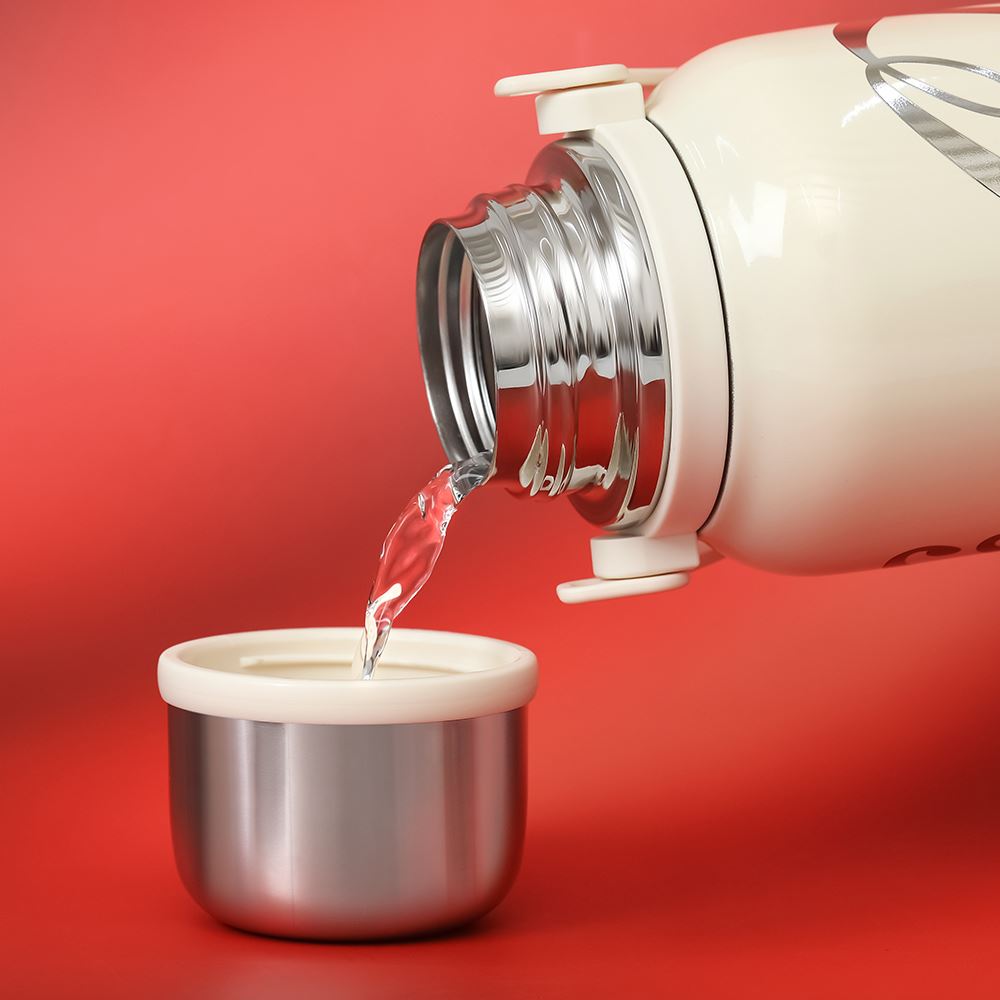 Ly giữ nhiệt inox 1200 ml Max Coca Cola GERM GE-CK23AW-B36 Màu Trắng