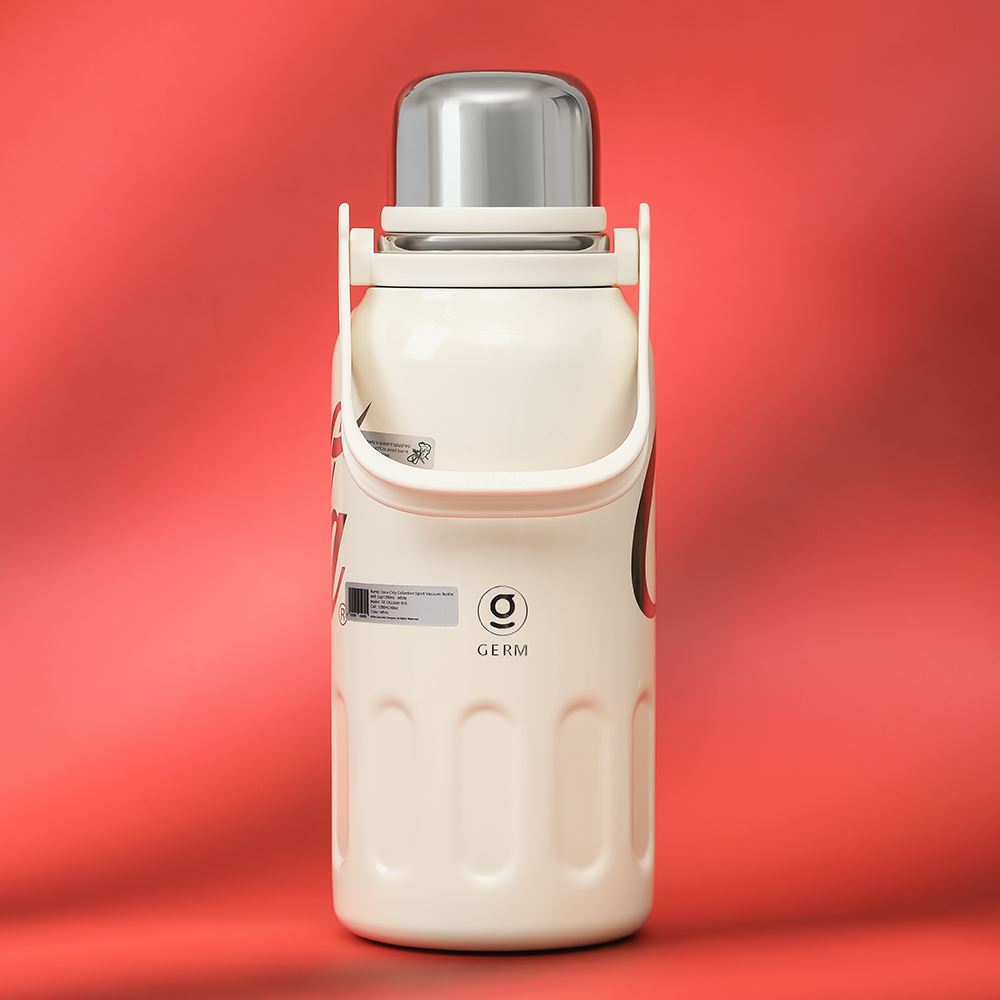 Ly giữ nhiệt inox 1200 ml Max Coca Cola GERM GE-CK23AW-B36 Màu Trắng