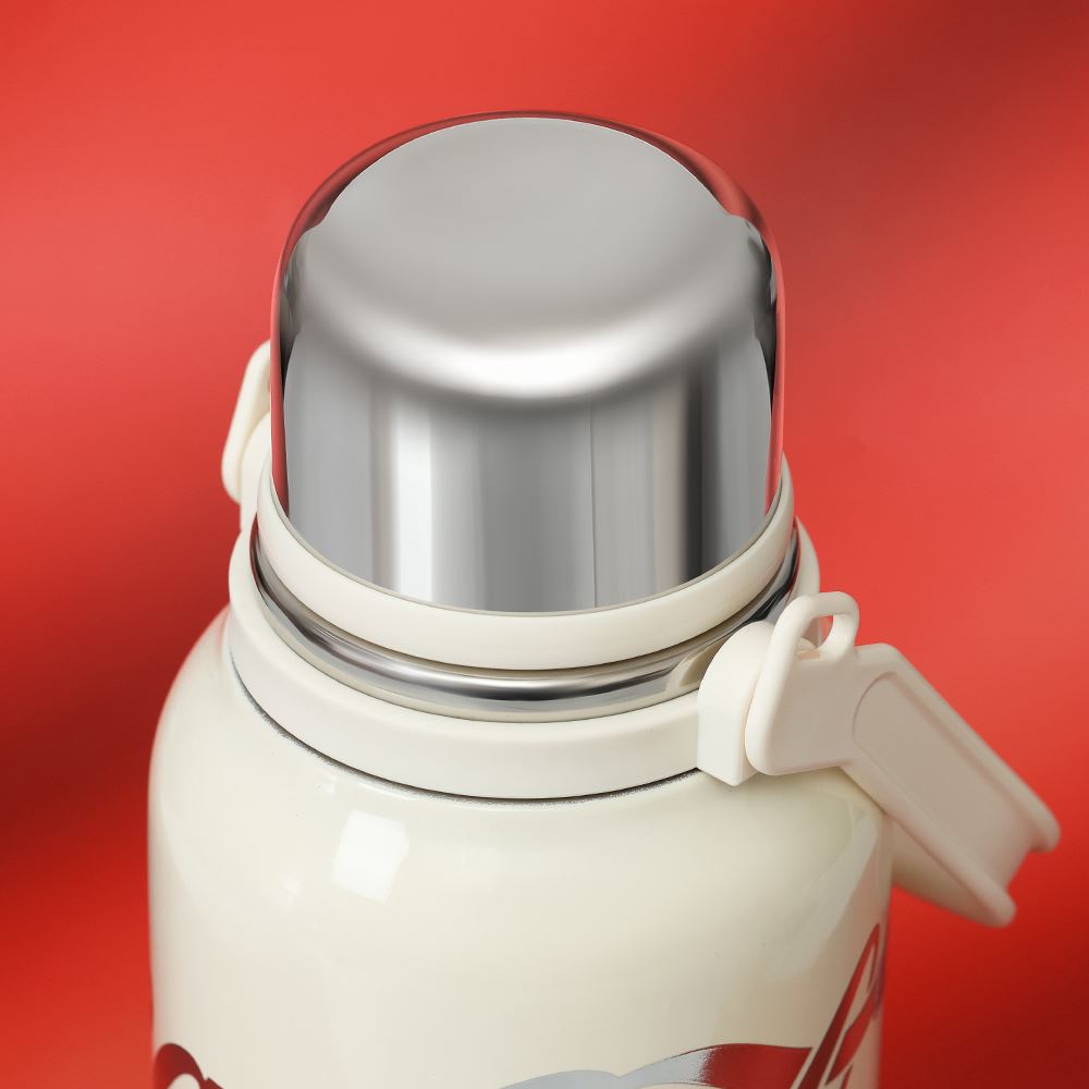 Ly giữ nhiệt inox 1200 ml Max Coca Cola GERM GE-CK23AW-B36 Màu Trắng