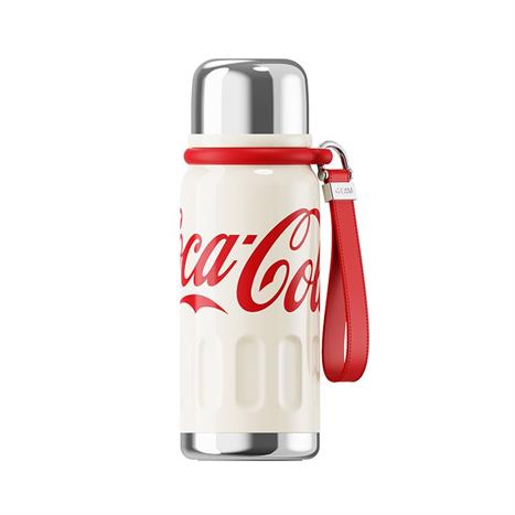 Ly giữ nhiệt inox 580 ml Max Coca Cola GERM GE-CK24AW-B86 Màu Trắng - Đỏ