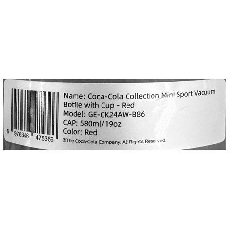 Ly giữ nhiệt inox 580 ml Max Coca Cola GERM GE-CK24AW-B86 Màu Đỏ