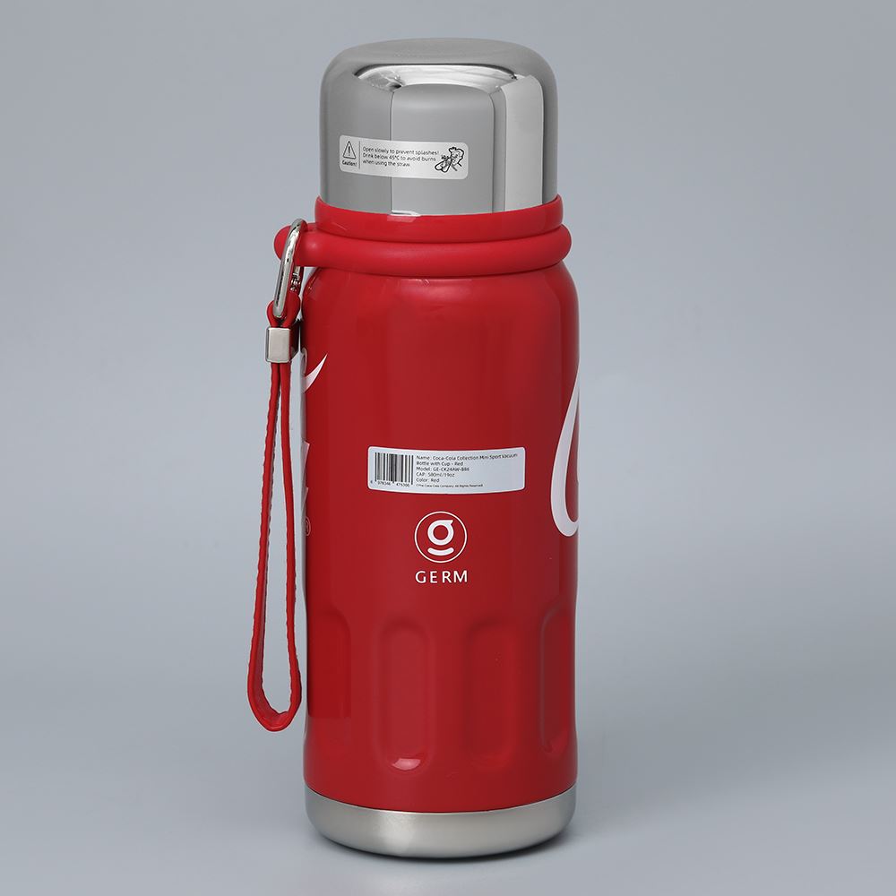 Ly giữ nhiệt inox 580 ml Max Coca Cola GERM GE-CK24AW-B86 Màu Đỏ