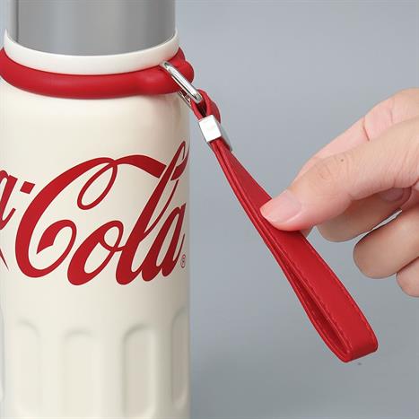 Ly giữ nhiệt inox 580 ml Max Coca Cola GERM GE-CK24AW-B86 Màu Trắng - Đỏ