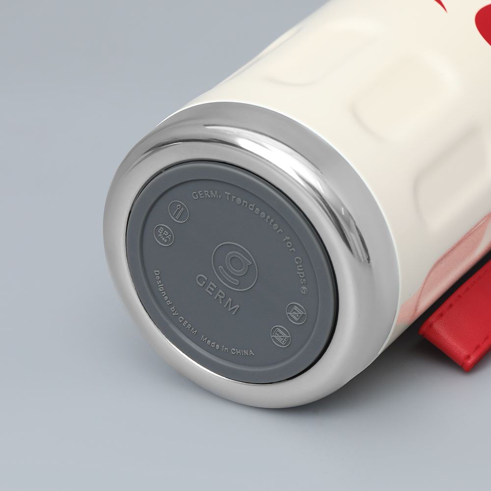 Ly giữ nhiệt inox 580 ml Max Coca Cola GERM GE-CK24AW-B86 Màu Trắng - Đỏ