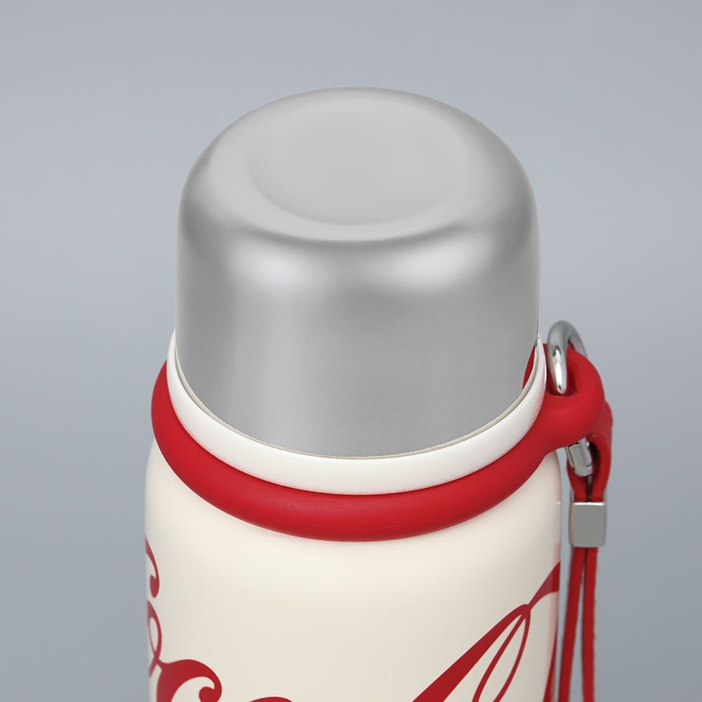 Ly giữ nhiệt inox 580 ml Max Coca Cola GERM GE-CK24AW-B86 Màu Trắng - Đỏ