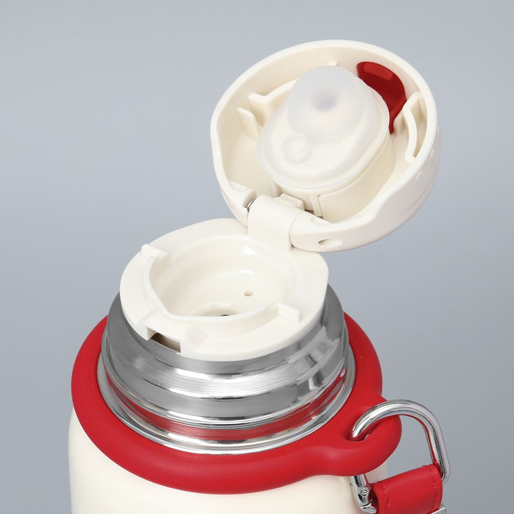 Ly giữ nhiệt inox 580 ml Max Coca Cola GERM GE-CK24AW-B86 Màu Trắng - Đỏ
