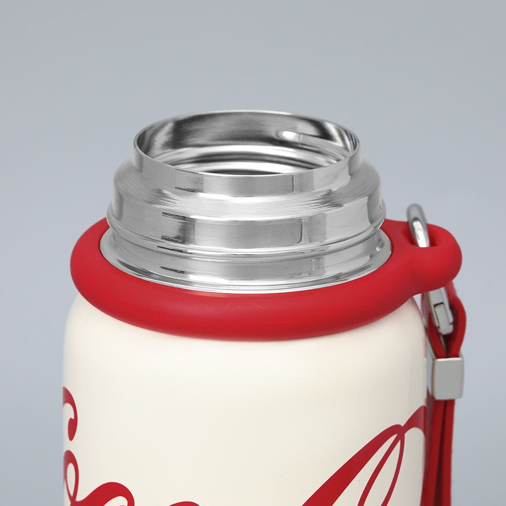 Ly giữ nhiệt inox 580 ml Max Coca Cola GERM GE-CK24AW-B86 Màu Trắng - Đỏ