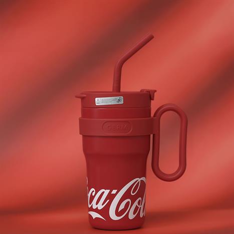 Ly giữ nhiệt inox 750 ml Ice Box Coca Cola GERM GE-CK23AW-B63 Màu Đỏ