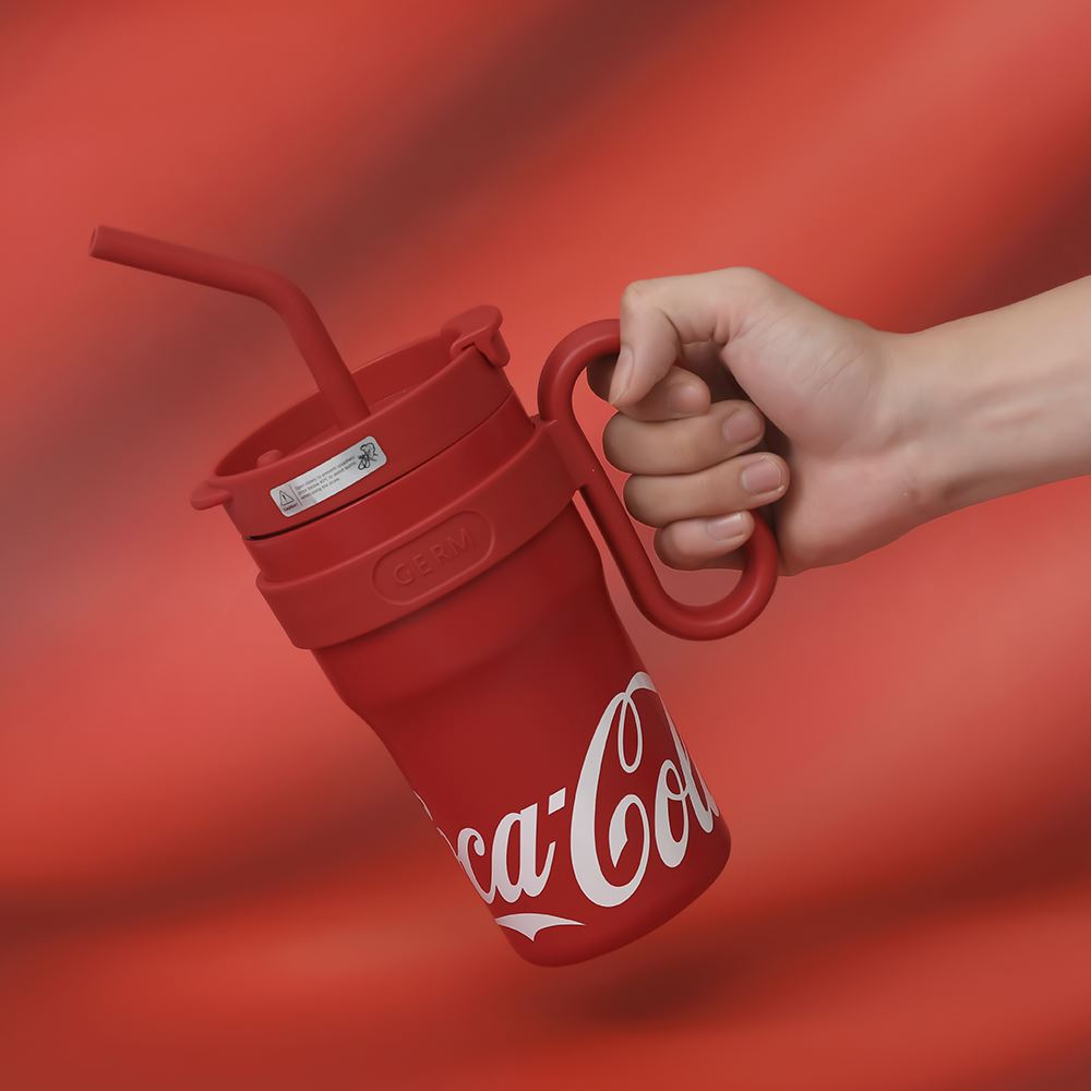 Ly giữ nhiệt inox 750 ml Ice Box Coca Cola GERM GE-CK23AW-B63 Màu Đỏ