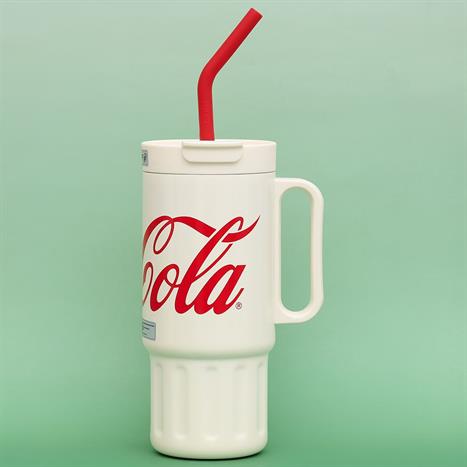 Ly giữ nhiệt inox 1200 ml Ice Box Coca Cola GERM GE-CK23AW-B71 Màu Trắng