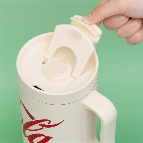 Ly giữ nhiệt inox 1200 ml Ice Box Coca Cola GERM GE-CK23AW-B71 Màu Trắng