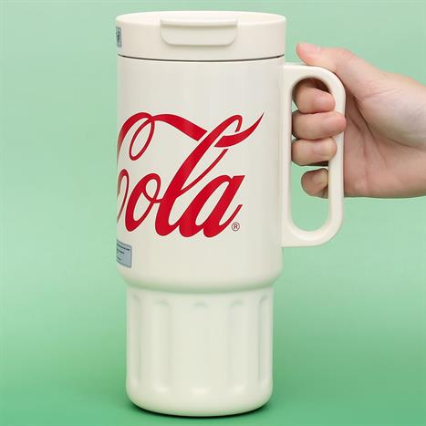 Ly giữ nhiệt inox 1200 ml Ice Box Coca Cola GERM GE-CK23AW-B71 Màu Trắng